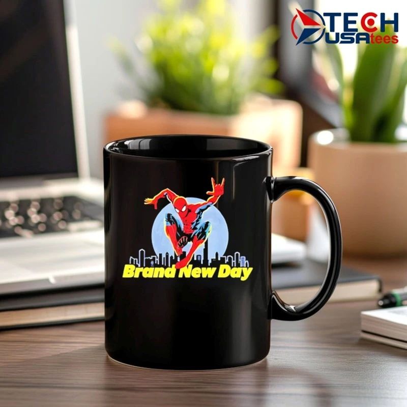 Spiderman Brand New Day skyline shirt
