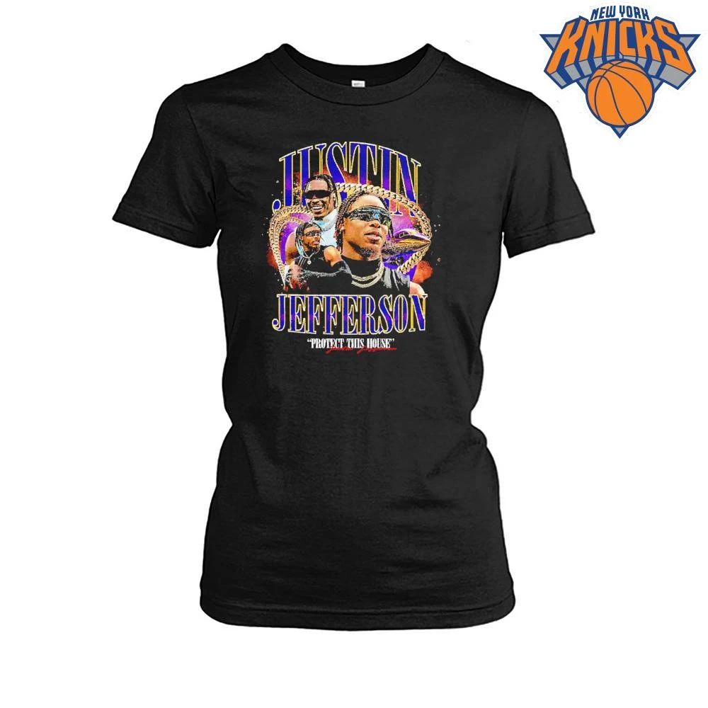 Justin Jefferson Protect This House Vintage 90s Bootleg Rap shirt