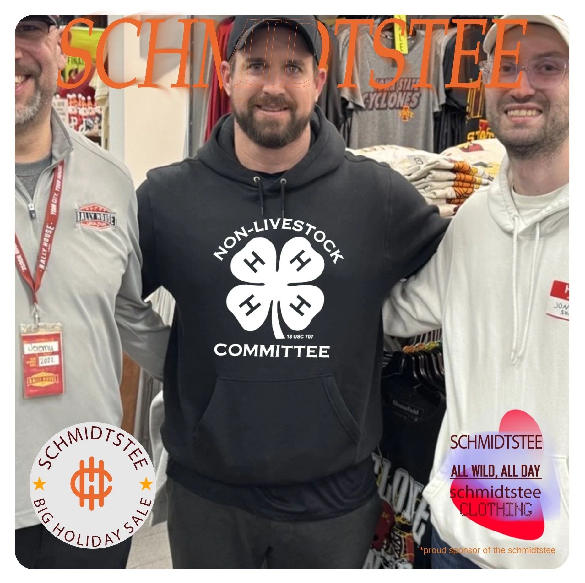 Non-livestock Committee 18 USC 707 clover shirt