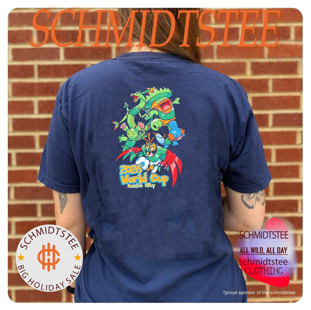2026 World Cup Mexico City cartoon shirt