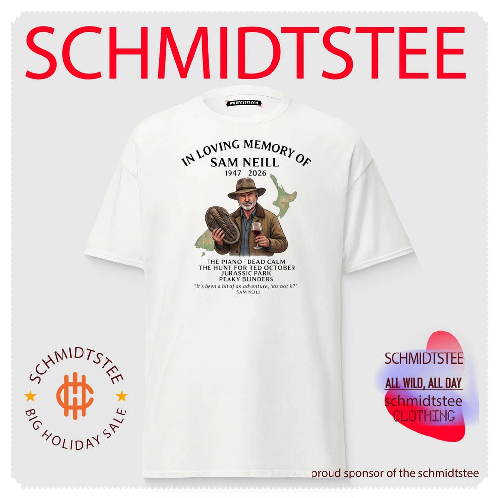 In loving memory of Sam Neill 1947 2026 The Piano Dead Calm shirt