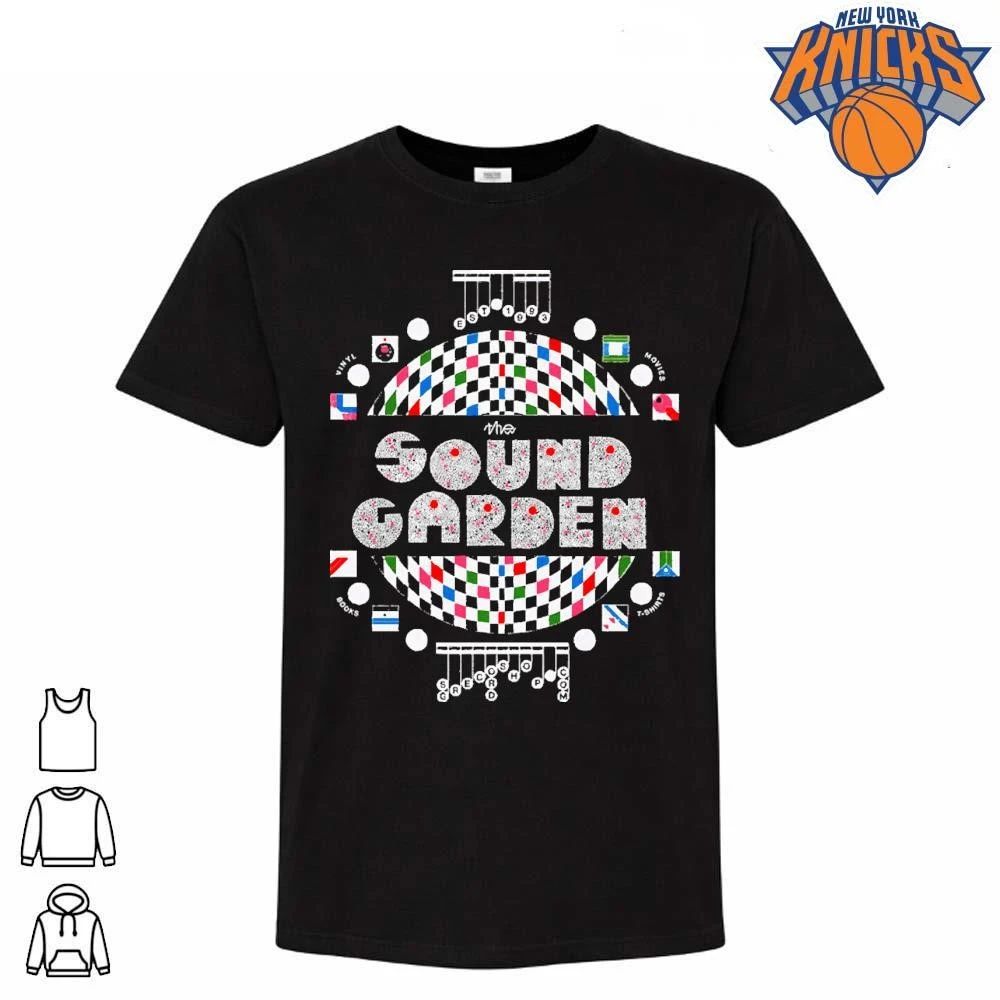 The Sound Garden Record Shop Retro Graphic Indie Rock shirt