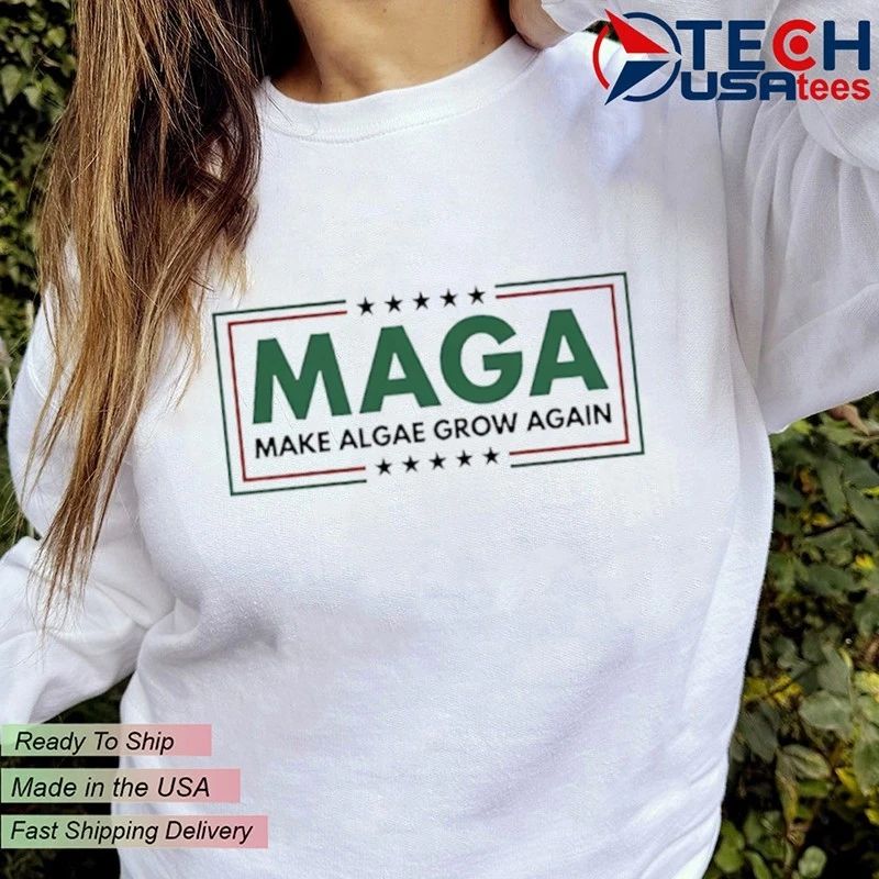 Make Algae great again 2026 logo shirt