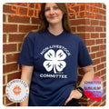 Non-livestock Committee 18 USC 707 clover shirt