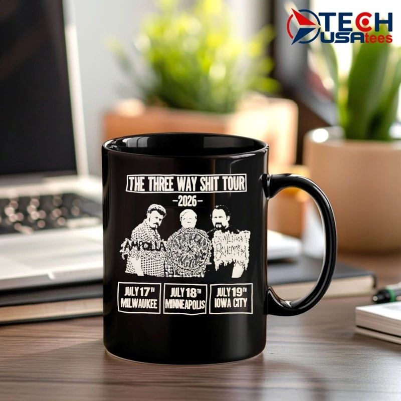 The Three Way Shit Tour 2026 shirt