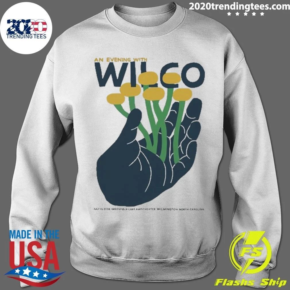 Wilco July 13, 2026 Wilmington, NC Event Tee Shirt