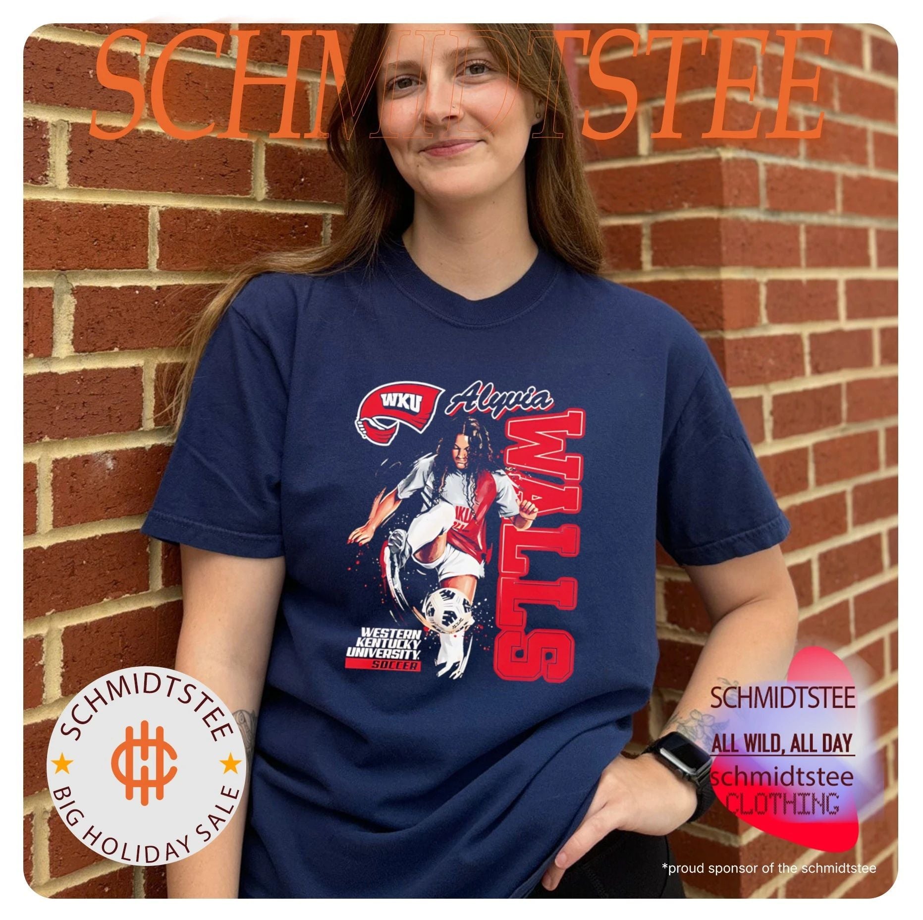Western Kentucky University Alyvia Walls vintage shirt