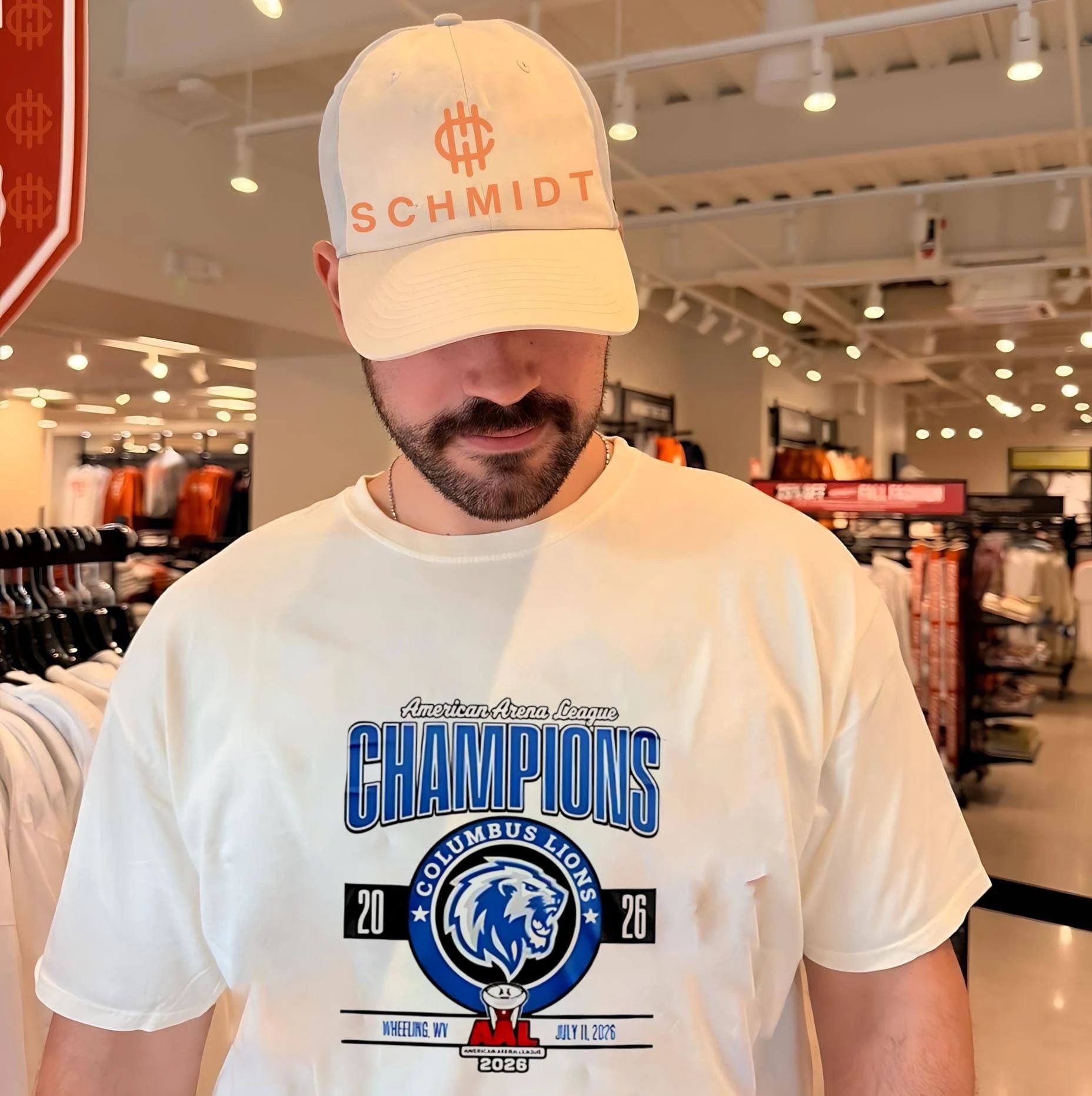 Columbus Lions 2026 AAL Champions shirt