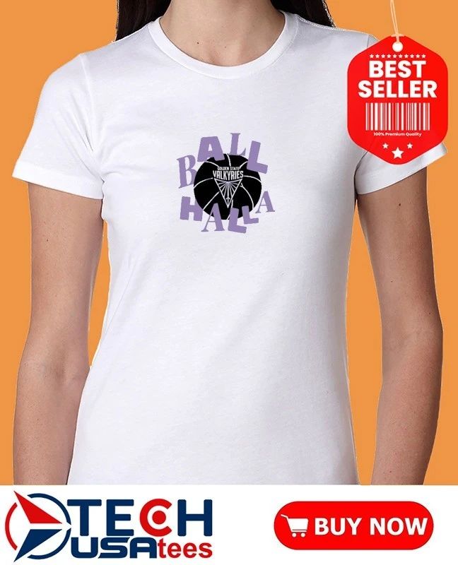 Ball Halla WNBA Golden State Valkyries logo shirt