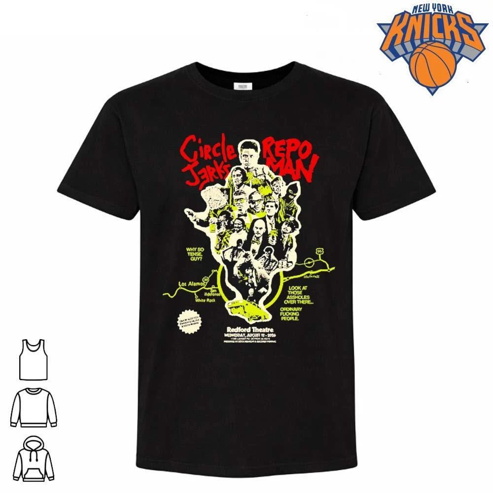 Circle Jerks Repo Man Detroit Redford Theatre Punk Rock Gig Poster Shirt
