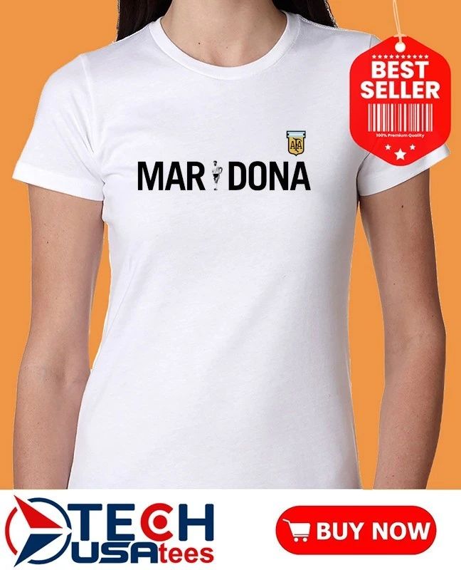 Diego Maradona Argentina National Team logo shirt