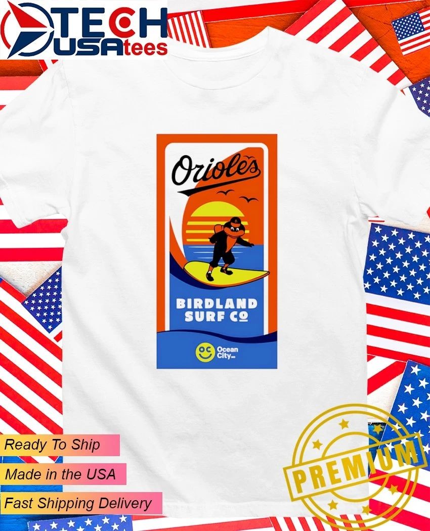 2026 Orioles Beach Birdland Surf shirt