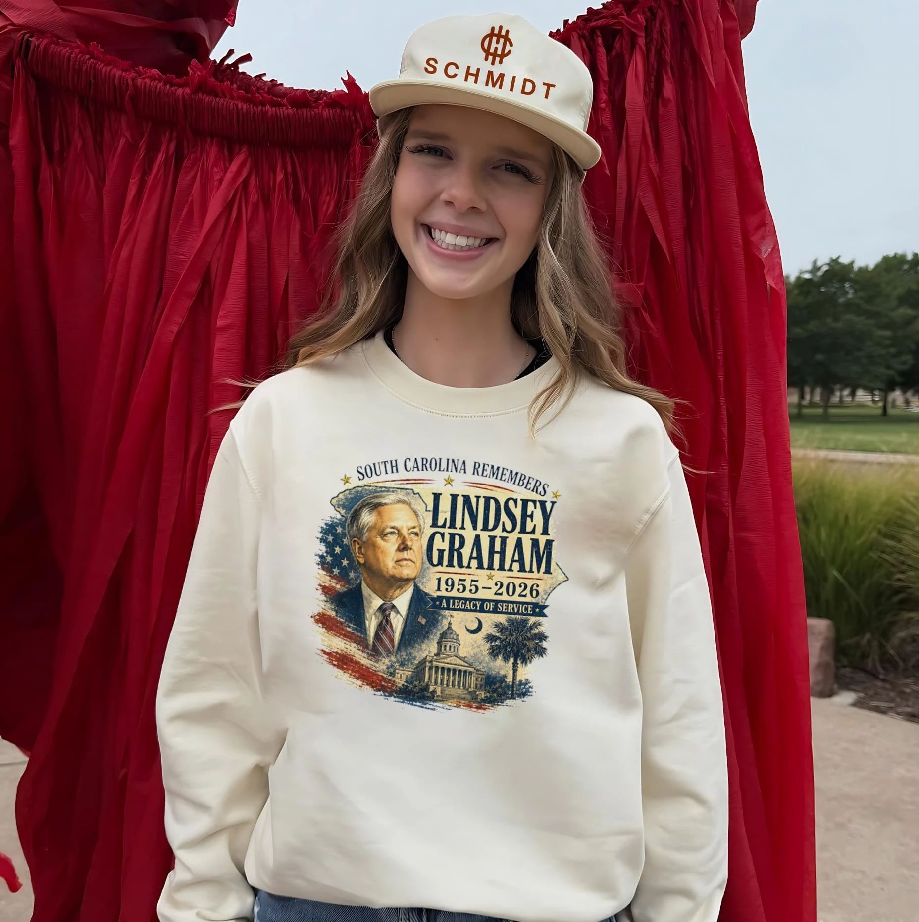 Lindsey Graham South Carolina Remembers 1955-2026 A Legacy of Service shirt