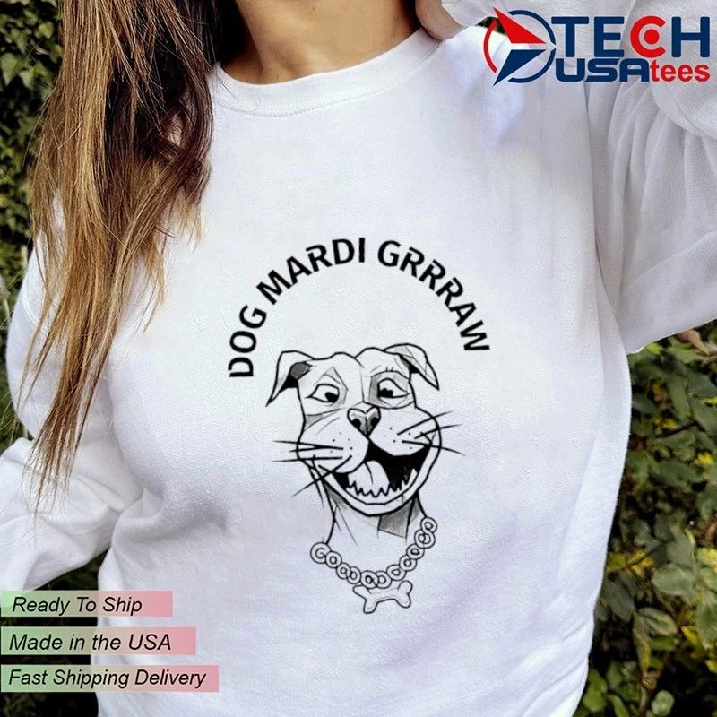 Dog Mardi Grrraw shirt