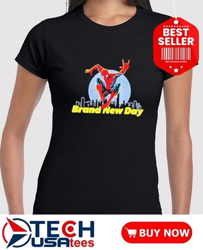 Spiderman Brand New Day skyline shirt
