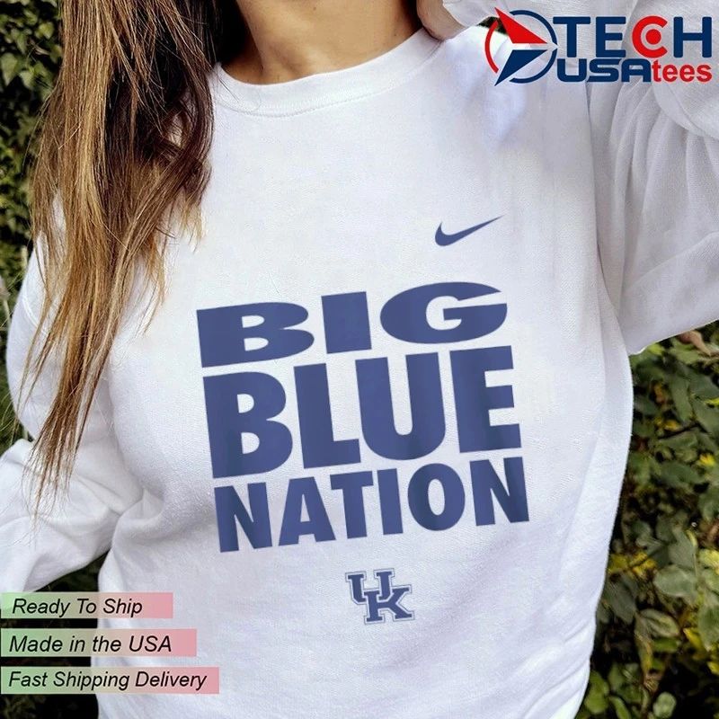 Kentucky Wildcats 2026 Big Blue Nation Slogan shirt