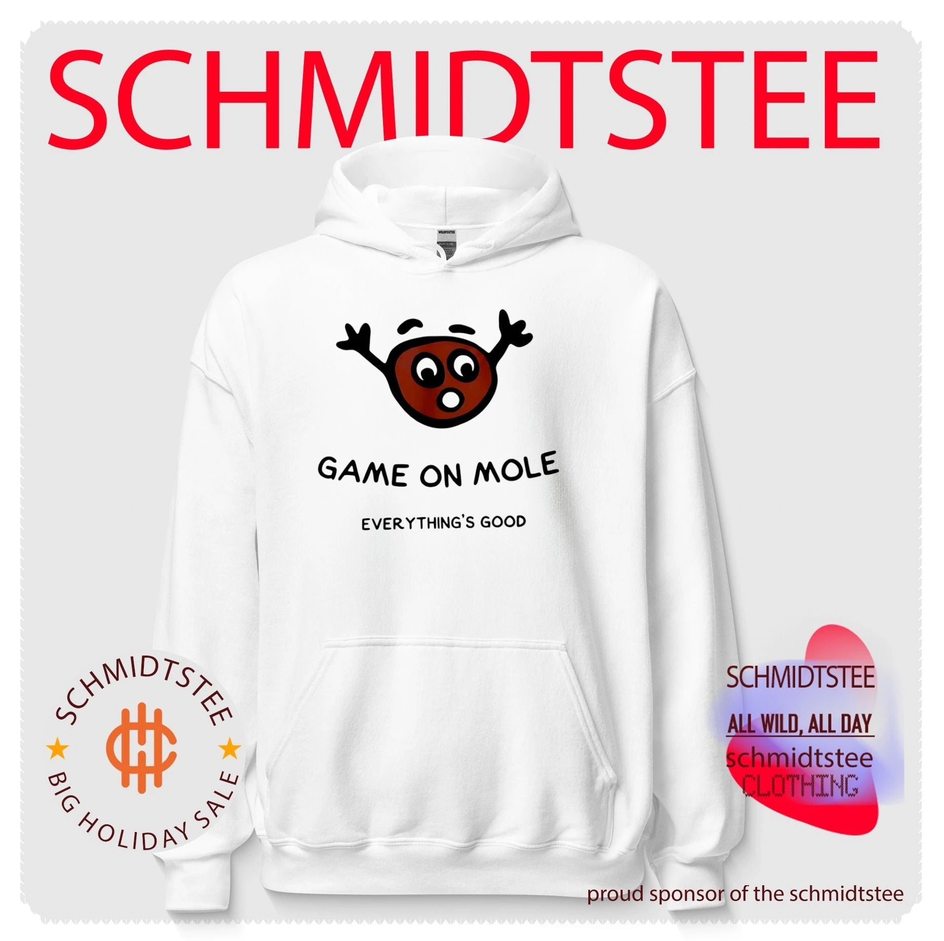 Game On Mole Everything’s good Cute Animal Pun shirt