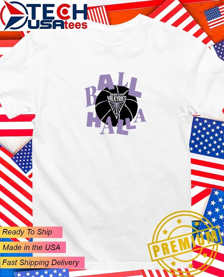 Ball Halla WNBA Golden State Valkyries logo shirt