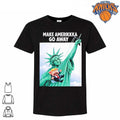 Make Amerikkka Go Away Statue Of Liberty Slingshot Anti Trump Pig Parody Shirt
