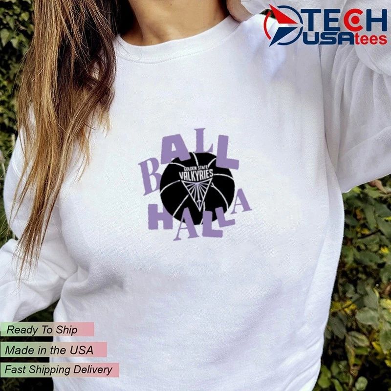 Ball Halla WNBA Golden State Valkyries logo shirt