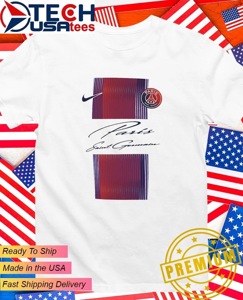 Paris Saint-Germain Soccer logo shirt
