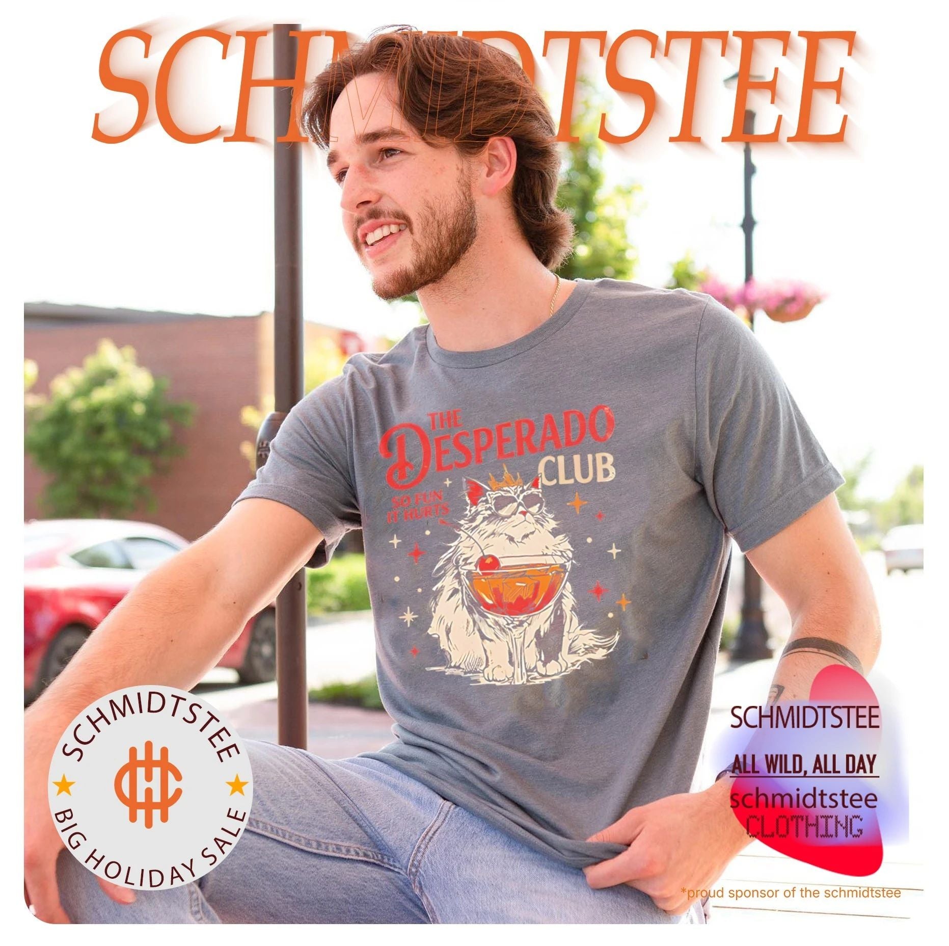 Cat the Desperado Club so fun it hurts shirt