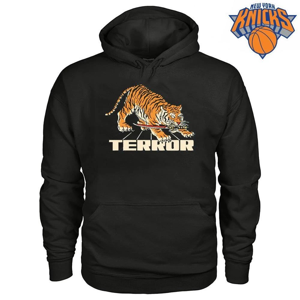 Vintage Japanese Tiger Katana Terror Graphic Aesthetic Streetwear Shirt