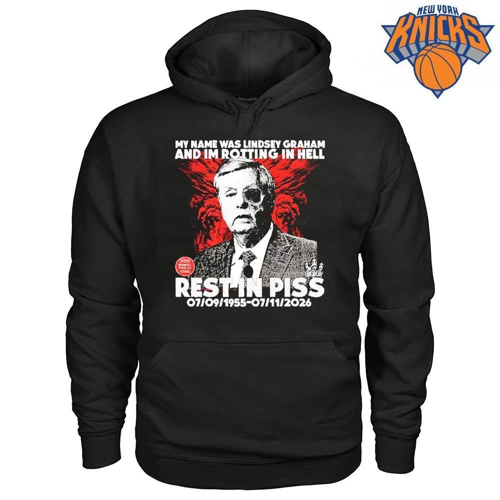 Lindsey Graham Rest In Piss Anti Political Satire shirt