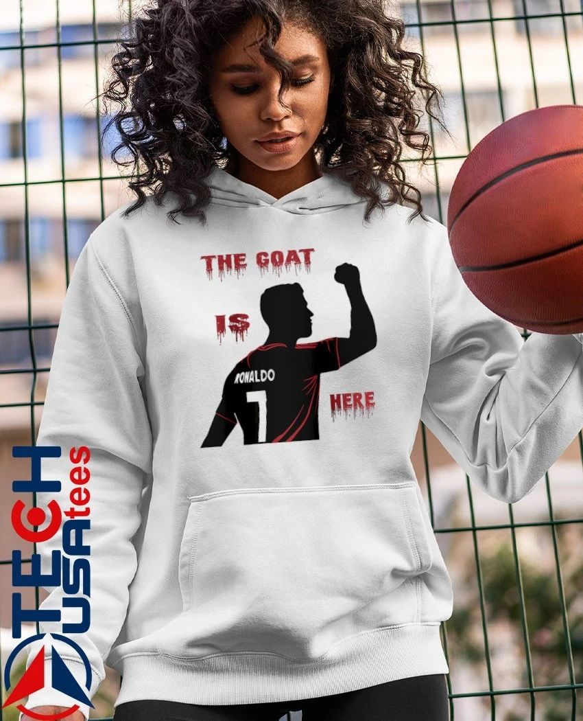 The Goat is here Cristiano Ronaldo No. 7 shirt