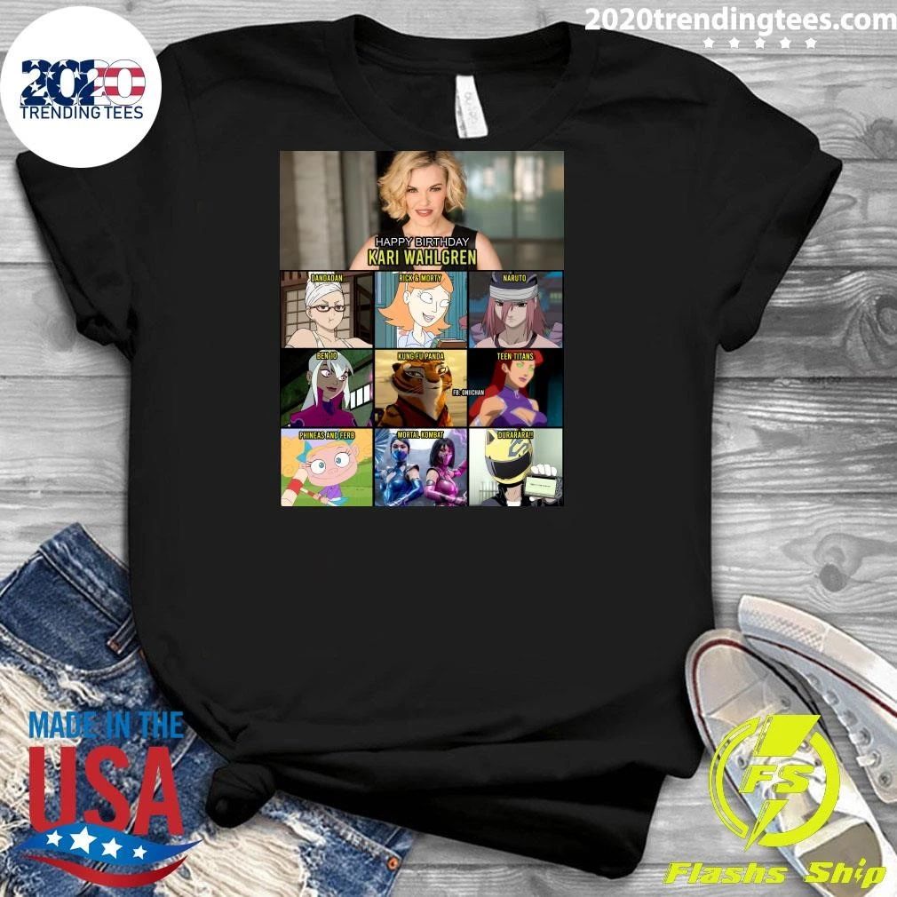 Happy 49th Birthday to Kari Wahlgren Shirt