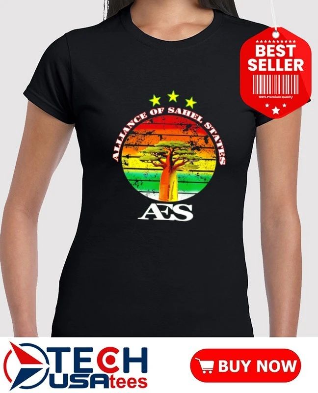 Alliance of Sahel States retro shirt