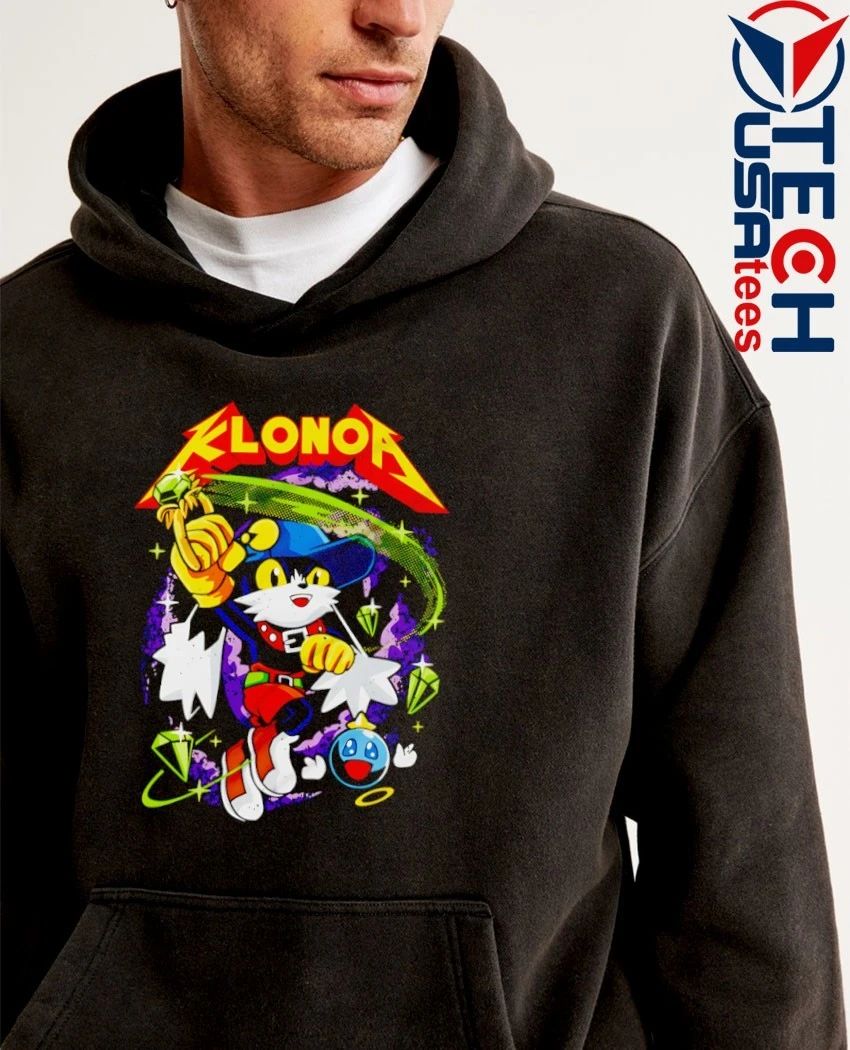 Klonoa Phantasy Reverie Series cartoon shirt