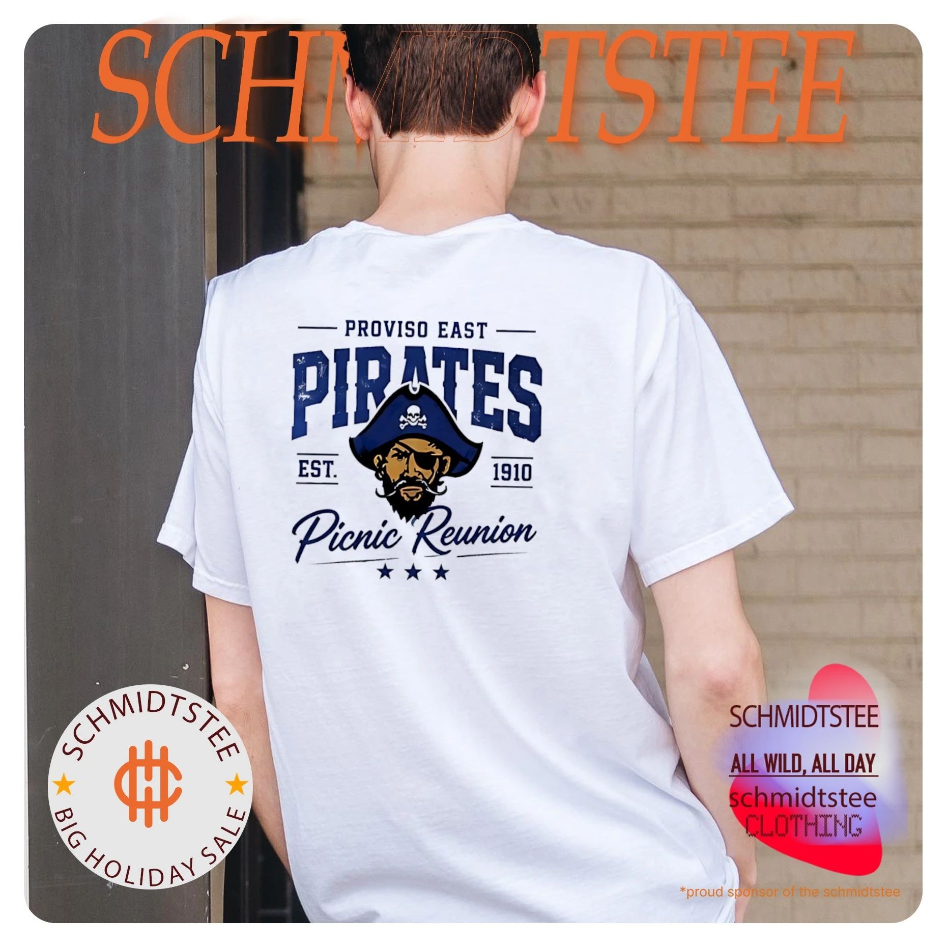 Proviso East est 1910 Pirates Picnic Reunion shirt