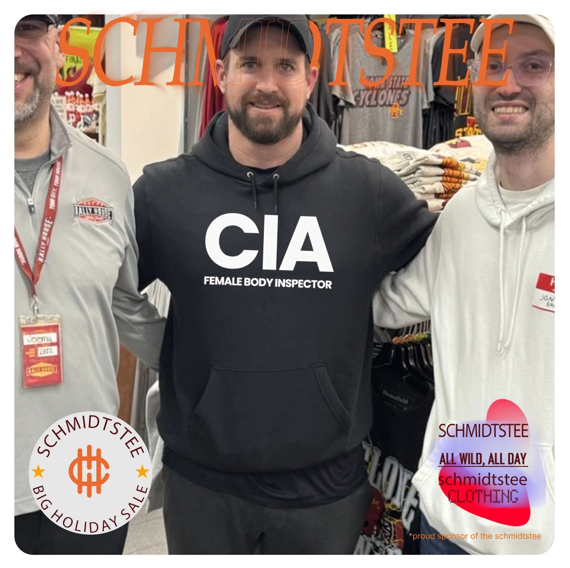 CIA Female Body Inspector shirt