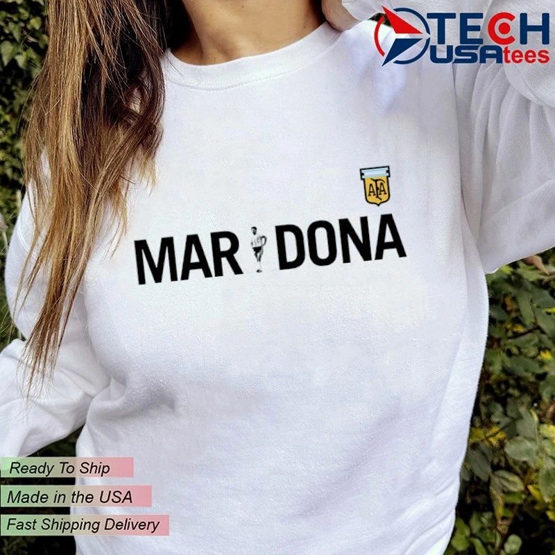 Diego Maradona Argentina National Team logo shirt