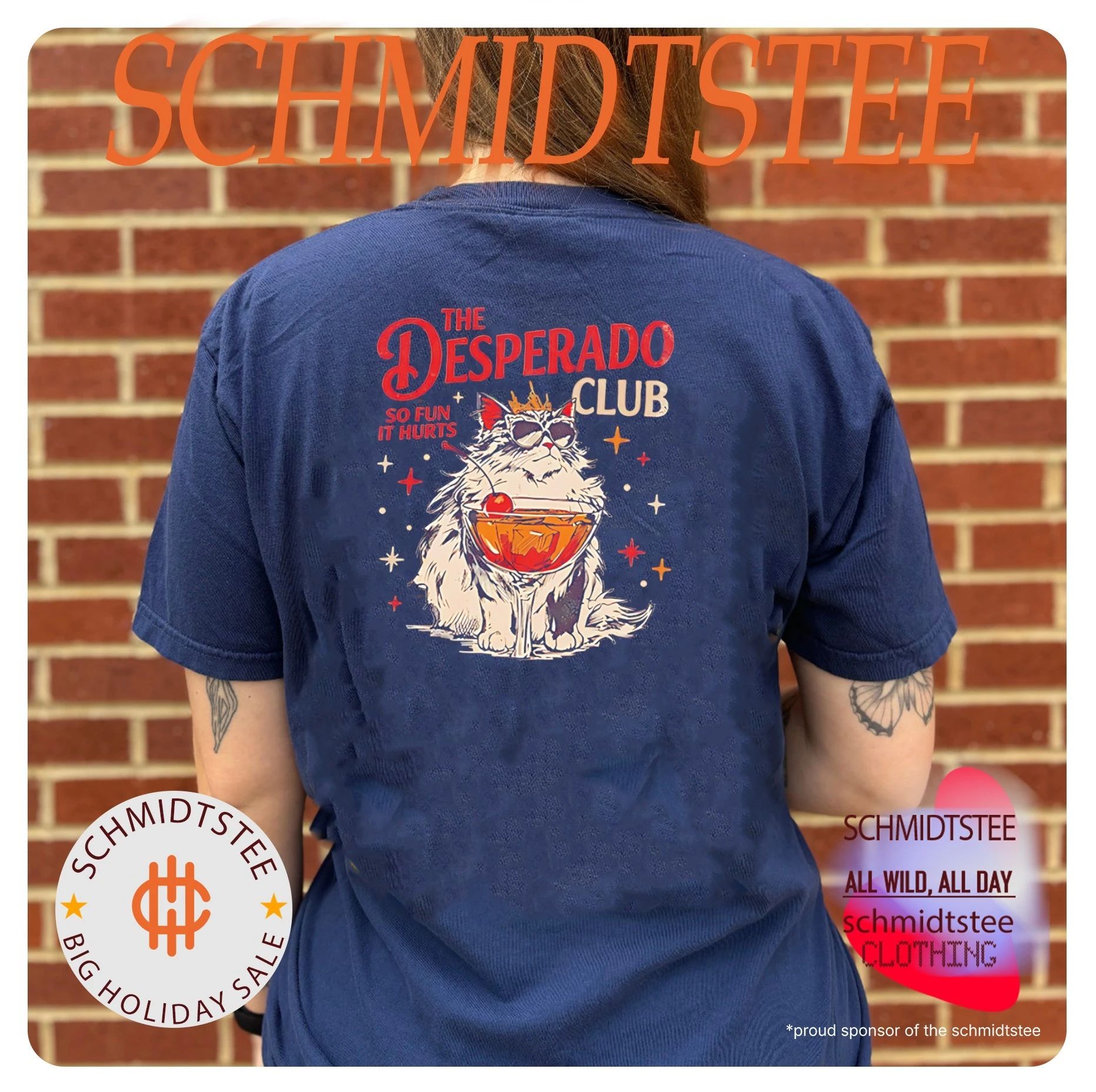 Cat the Desperado Club so fun it hurts shirt