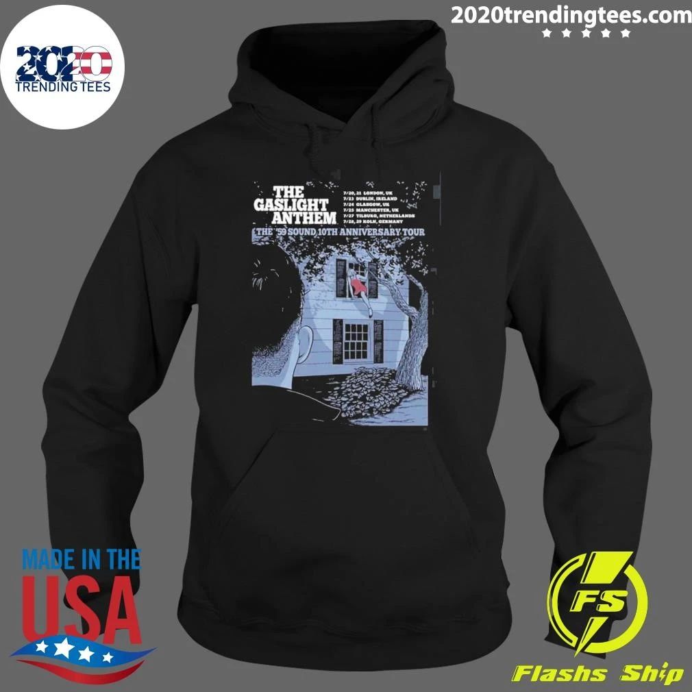 The Gaslight Anthem The 59 Sound 10th Anniversary Tour 2026 Shirt