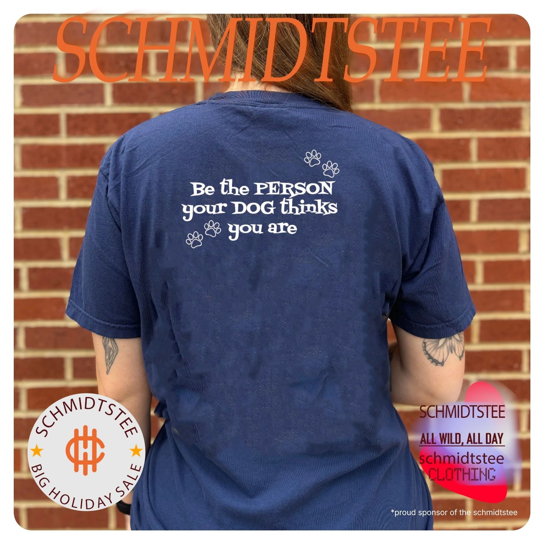 Be the pergon your dog thinks you are shirt