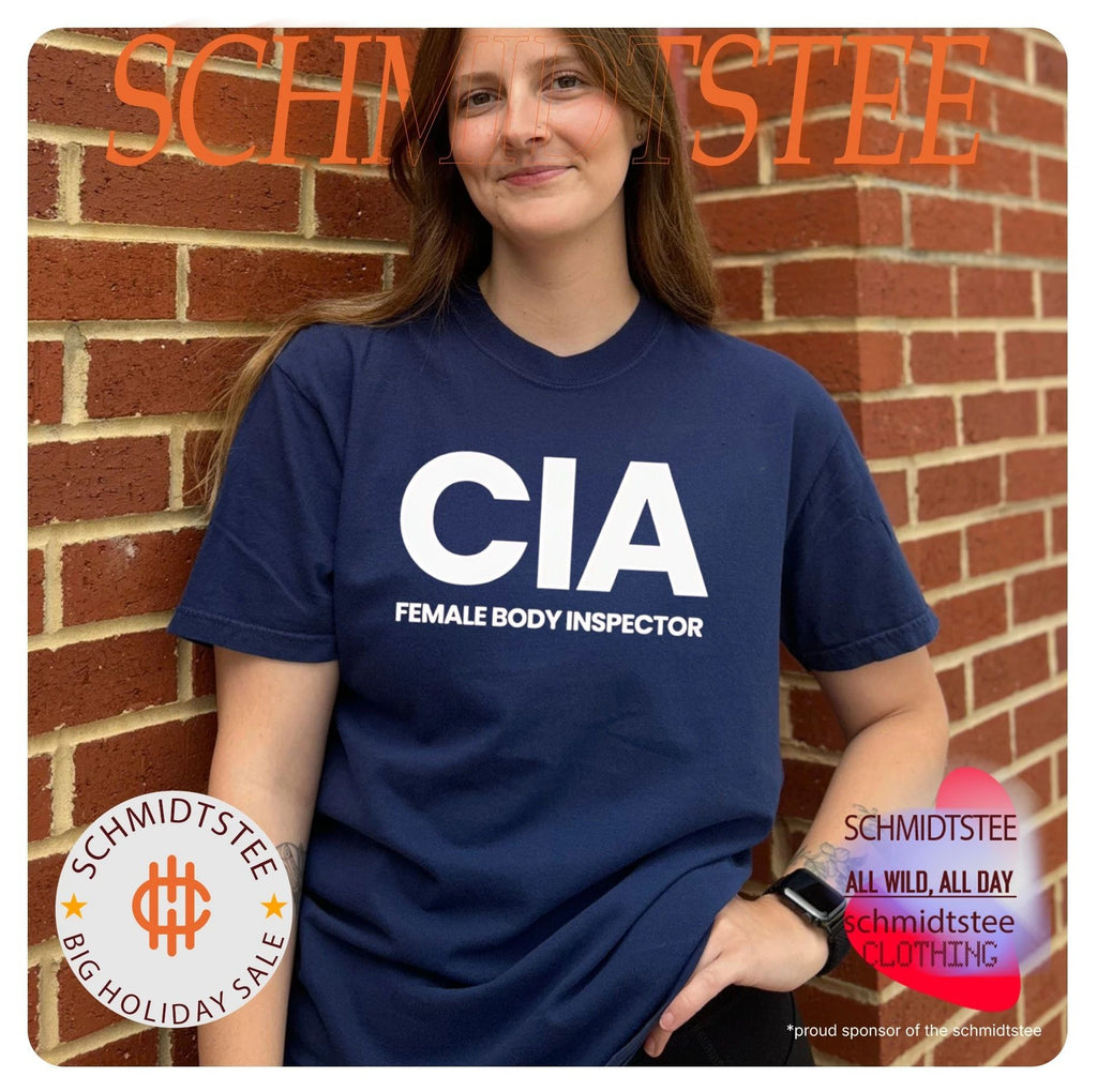 CIA Female Body Inspector shirt