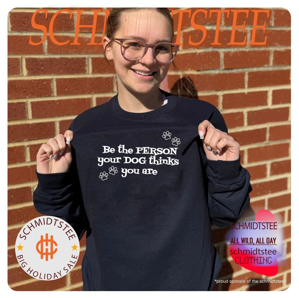Be the pergon your dog thinks you are shirt