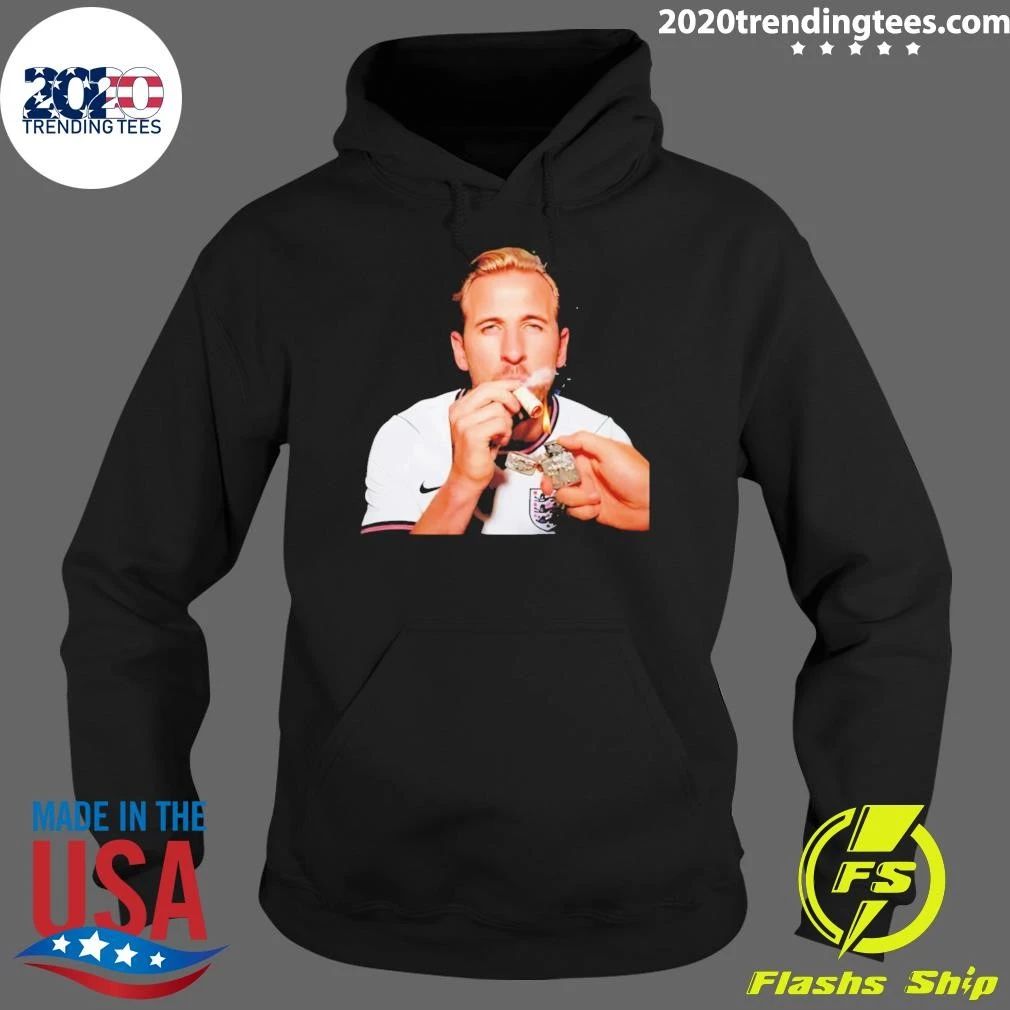 Harry Kane England National Team Football Smoking Shirt