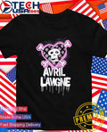 Avril Lavigne Pink Punk Skull shirt