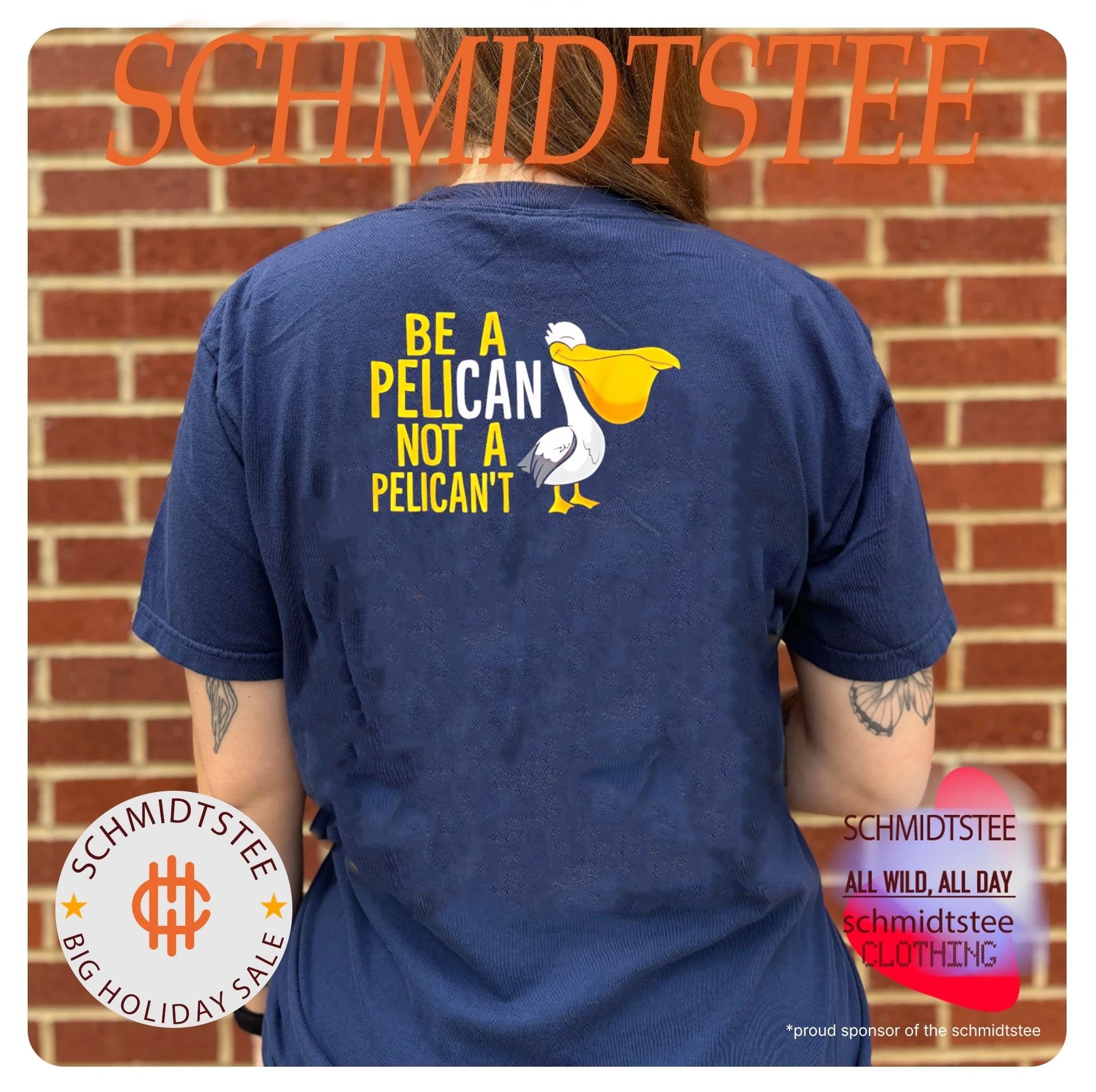 Be a pelican not a pelican’t shirt