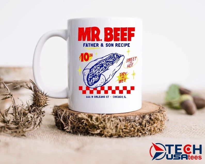 Mr. Beef father and son recipe shirt