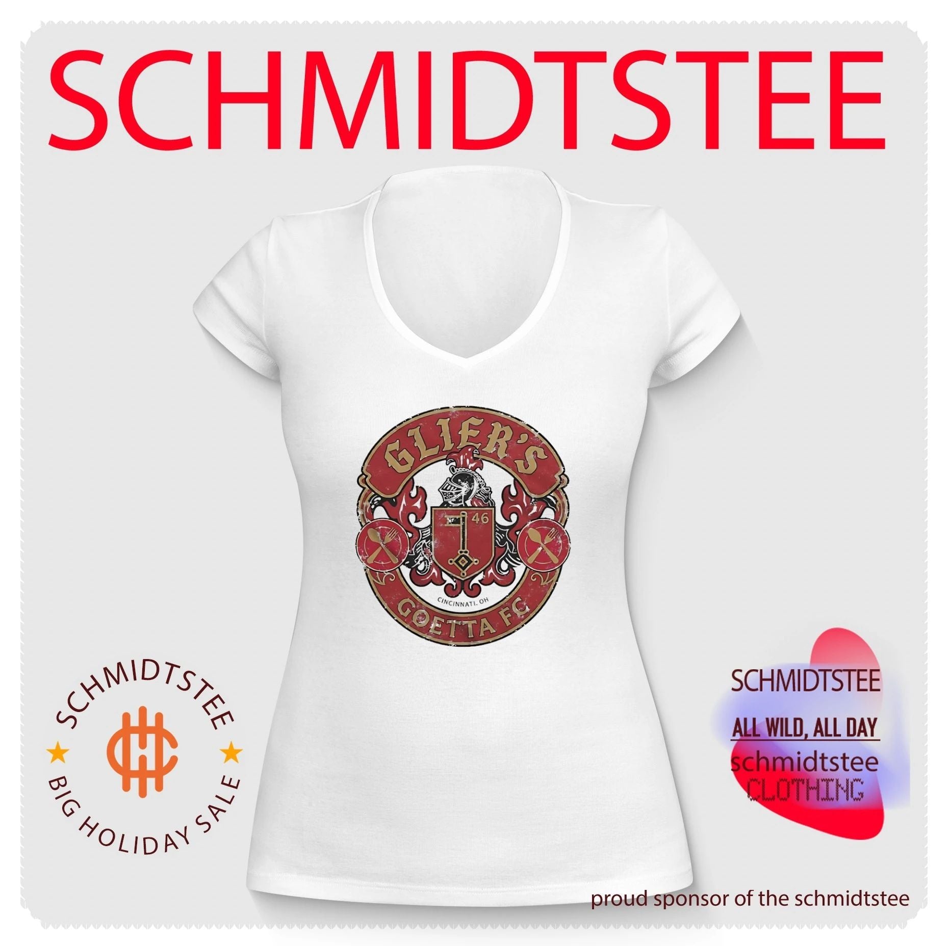 Gliers Goetta FC Cincinnati logo shirt