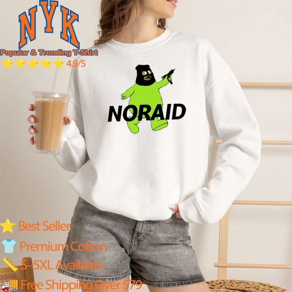 Noraid Grimace Balaclava Gun Noraid Streetwear Shirt
