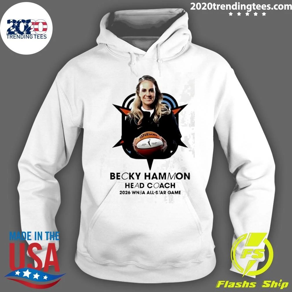 Las Vegas Aces Becky Hammon 2026 WNBA All-Star Coach White Shirt