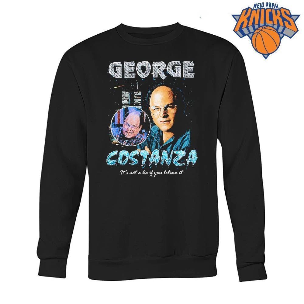 Vintage 90s George Costanza Seinfeld Bootleg Rap Graphic Meme Shirt