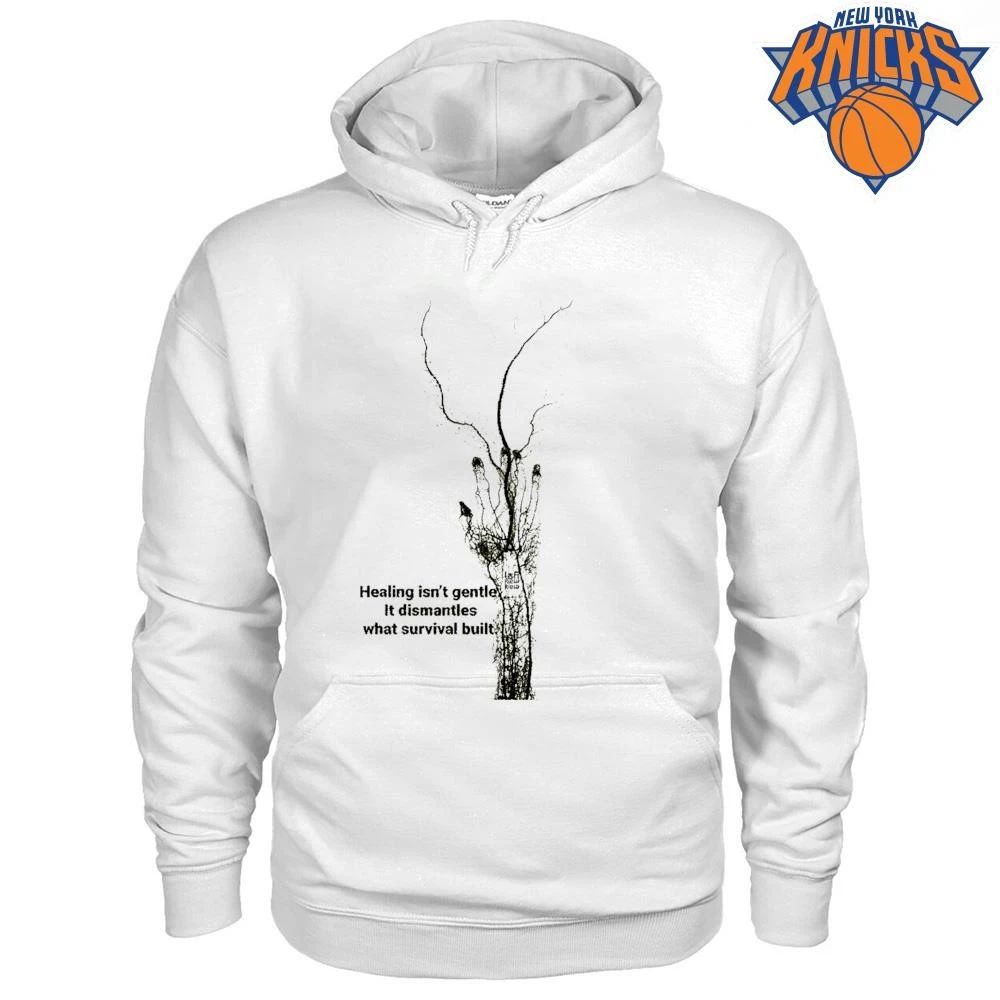 Healing Isnt Gentle Vascular Hand Tree Branch Anatomy Illustration Shirt