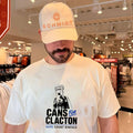Cans For Clacton Vote Count Binface Bin-Head Political Campaign Graphic UK Election shirt